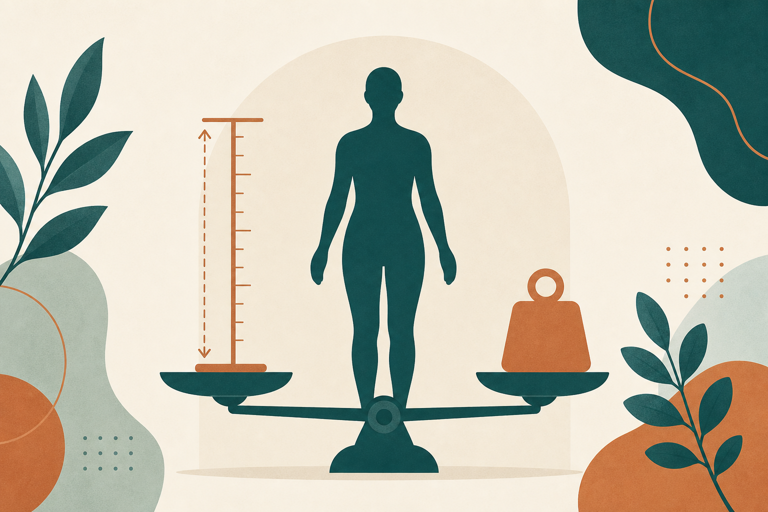 BMI Calculator — free online tool illustration