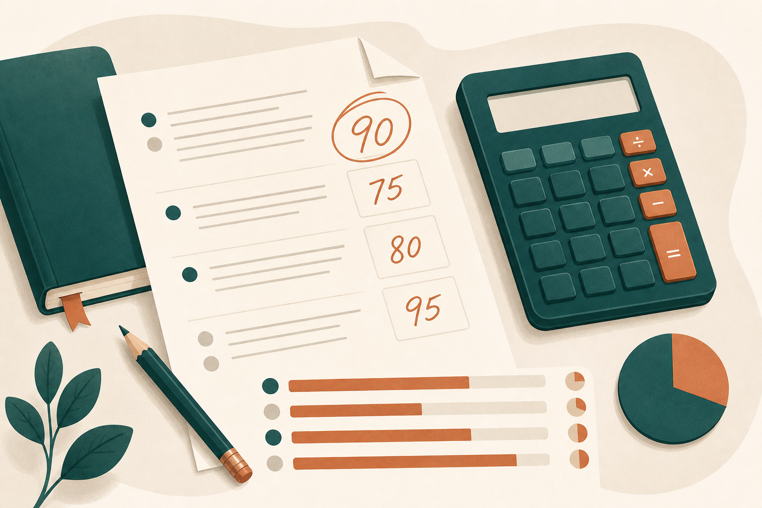 Grade Calculator — free online tool illustration