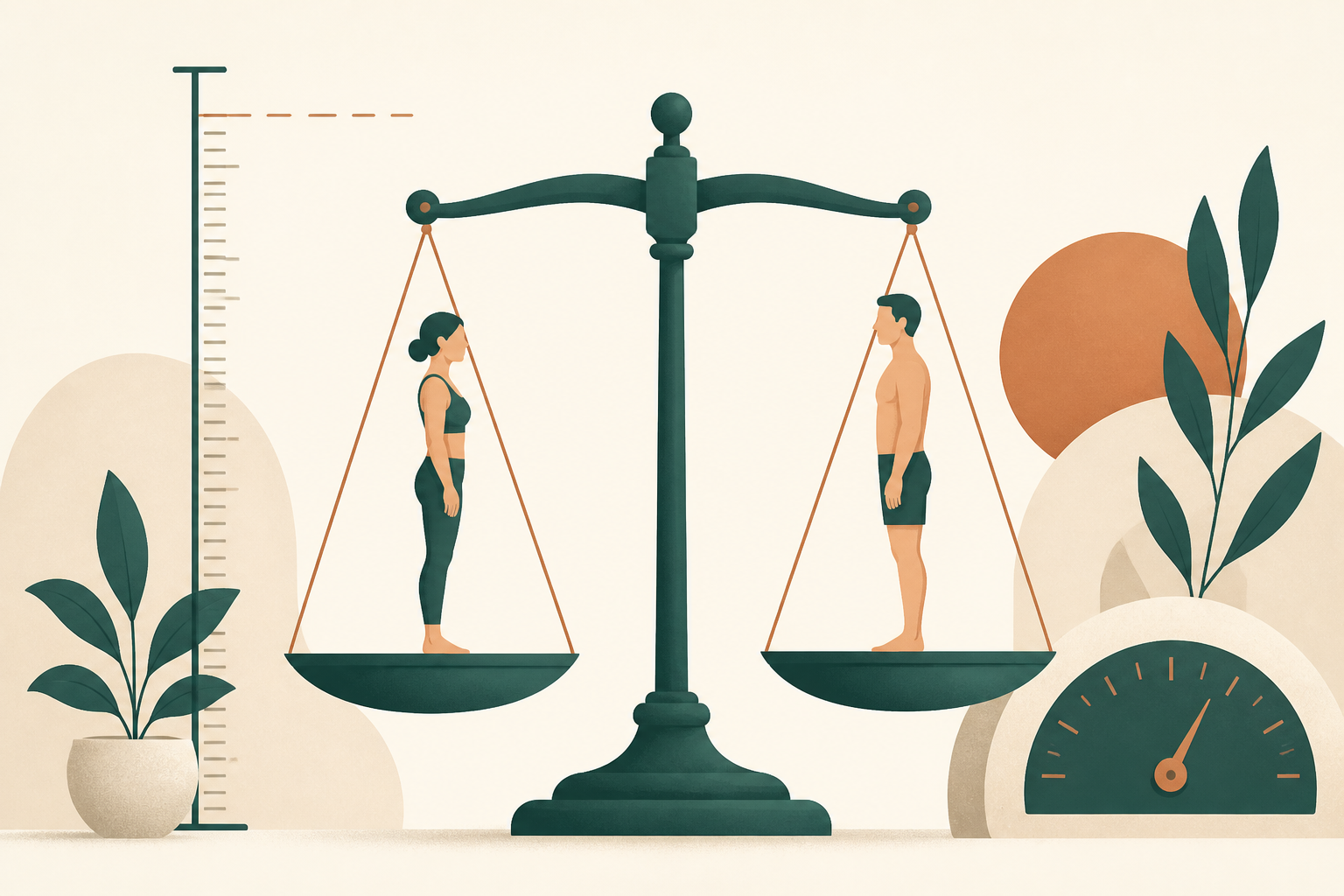 Ideal Weight Calculator — free online tool illustration