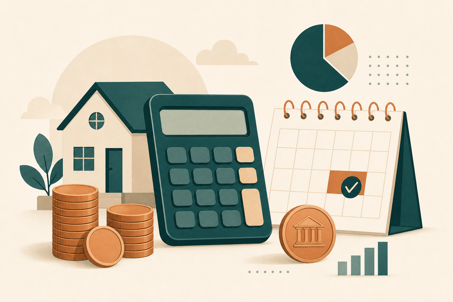 Free Loan Calculator for EMI & Interest Rates — free online tool illustration