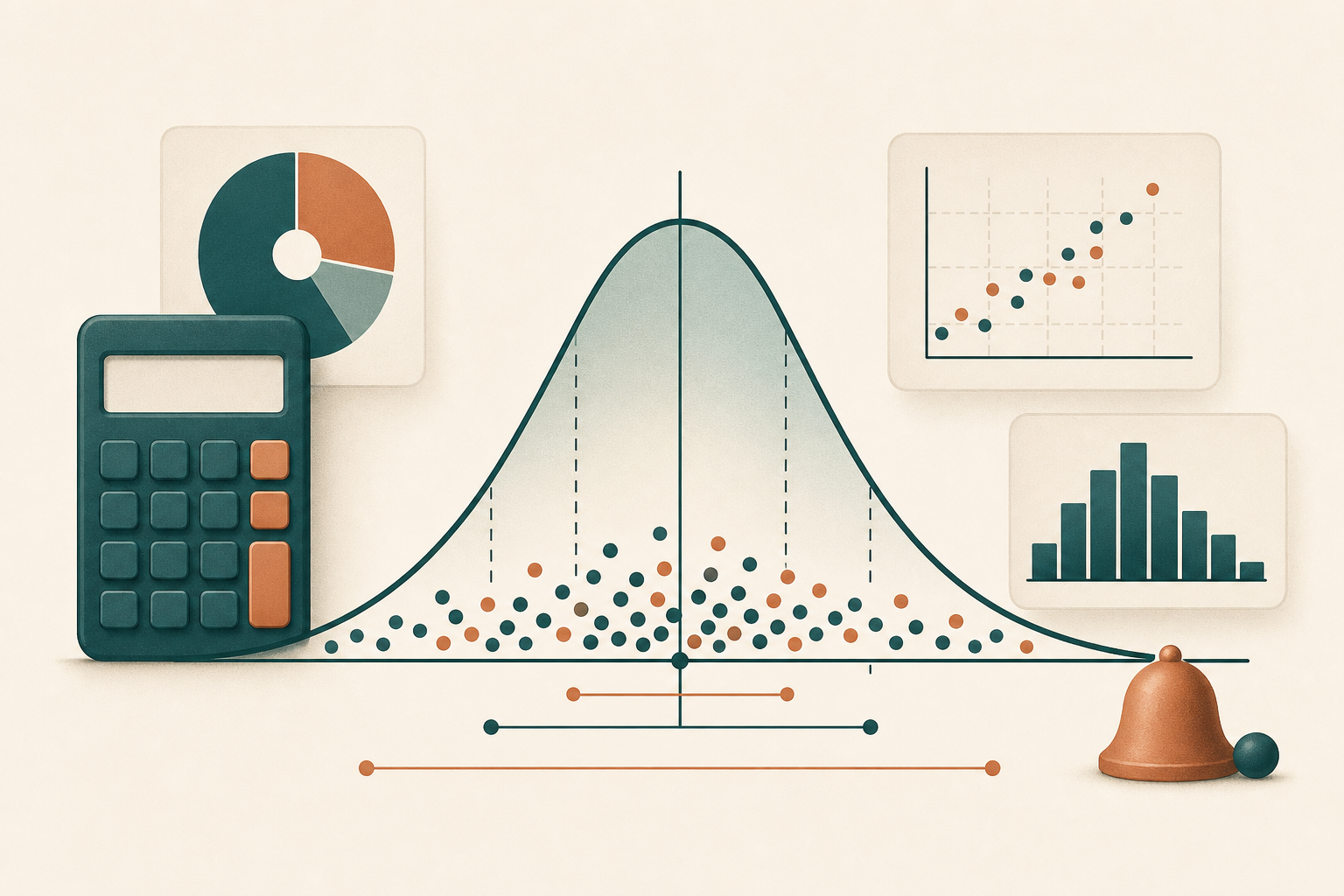 Standard Deviation Calculator — free online tool illustration