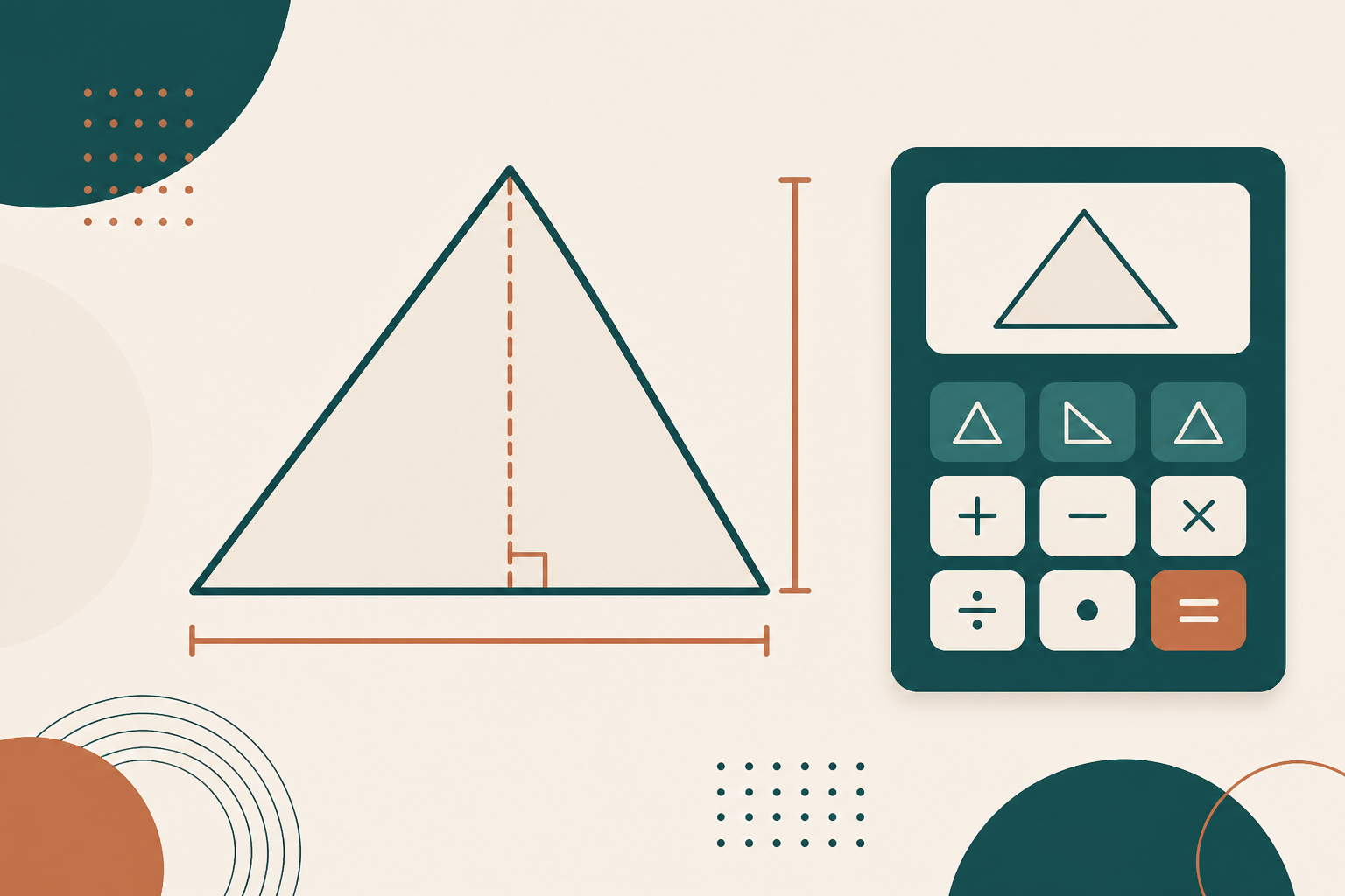 Triangle Calculator — free online tool illustration